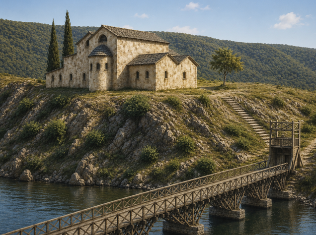 Soldatentherme mit Brücke