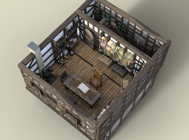 Studierzimmer Judah Mehler